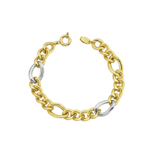 14K Gold Hollow Chain Bracelet MGSB 323